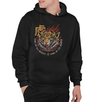 Chinese New Year Of The Tiger Horoscope Hoodie | Mazezy