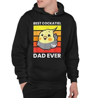 Cockatiel Papa Best Cockatiel Dad Ever Love Cockatiels Hoodie - Seseable