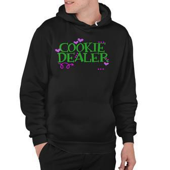 Cookie Dealer Funny Scouts Gift Girl Kids Scouting Hoodie - Seseable