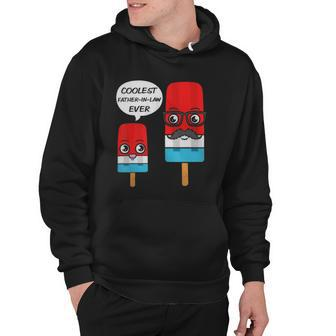 Coolest Father-In-Law Ever Fathers Day Popsicle Ice Cream Hoodie | Mazezy
