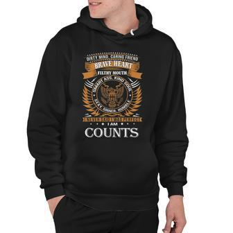 Counts Name Gift Counts Brave Heart Hoodie - Seseable