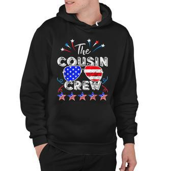 Cousin Crew 4Th Of July Patriotic American Family Matching V2 Hoodie - Seseable