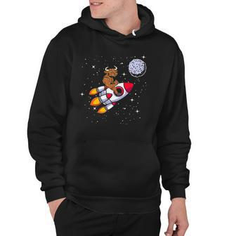 Cryptocurrency Blockchain Bullishes To The Moon Hoodie | Mazezy