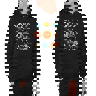 Cute Sun And Planets Design For A Planet Lover Hoodie | Mazezy