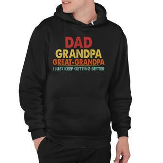 Dad Grandpa Great Grandpa From Grandkids Hoodie - Seseable