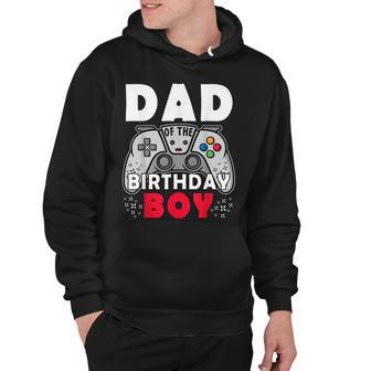 Dad Of Birthday Boy Time To Level Up Video Game Birthday Hoodie - Seseable