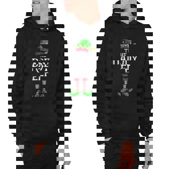 Daddy Elf Matching Family Group Christmas Party Pajama Hoodie - Thegiftio