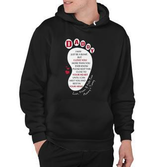 Daddy I May Just Be A Bump Dad To Be Fathers Day Hoodie - Thegiftio UK