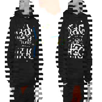 Daddy Is My Hero Family Father Superhero Dad Hoodie - Thegiftio