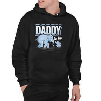 Daddy To Be Elephant Baby Shower Pregnancy Fathers Day Hoodie | Mazezy