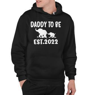 Daddy To Be Est 2022 Elephant Baby Pregnancy Soon To Be Dad Hoodie - Thegiftio UK
