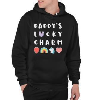 Daddys Lucky Charm Saint Patricks Day Marshmallow Hoodie - Thegiftio UK
