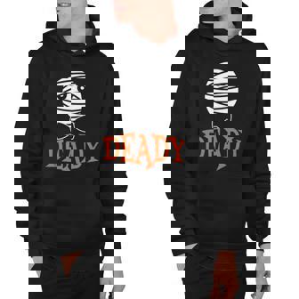 Deady Mummy Matching Mom Dad Halloween 2021 Hoodie - Thegiftio