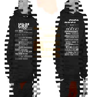Dickson Name Gift Dickson Born To Rule Hoodie - Seseable
