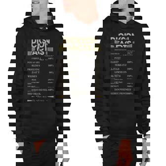 Dickson Name Gift Dickson Facts Hoodie - Seseable