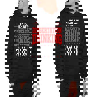 Dissertation Drinking Funny Defense Phd Doctorate Degree Hoodie - Thegiftio UK