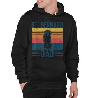 Dog Dad - Vintage St Bernard Dad Hoodie - Thegiftio UK