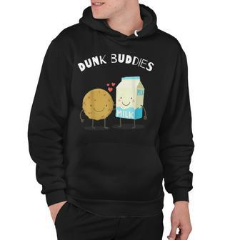 Dunk Buddies Cute Milk & Cookie For Kids And Adults Hoodie - Seseable