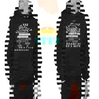 Easily Distracted By Dogs And Plants Gardener Gardening Hoodie - Thegiftio UK
