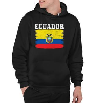 Ecuador Ecuadorian Flag Pride Roots Hoodie | Mazezy