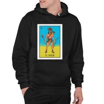 El Indio Lottery Gift The Indian Card Mexican Lottery Hoodie | Mazezy