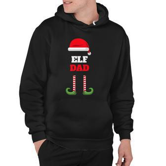 Elf Dad Dad Stocking Stuffer Family Christmas Elf Hoodie - Thegiftio UK