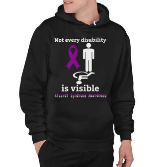 Every Disability Is Visible Aicardi Syndrome Awareness Purple Ribbon Aicardi Syndrome Support Aicardi Syndrome Awareness Hoodie | Favorety AU