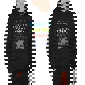 Family Love Daddys Gaming Buddy Kids Hoodie - Thegiftio