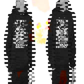 Farm Animals 1 Year Old Its My 1St Birthday Party Farm Hoodie | Mazezy