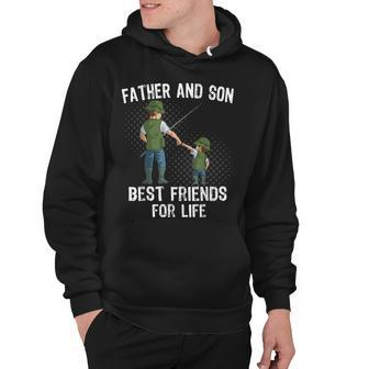 Father And Son Best Friend For Life Fishing Gift Hoodie - Thegiftio UK