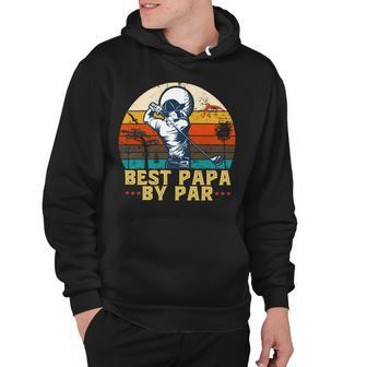 Father Grandpa Best Papa By Par Day 457 Family Dad Hoodie - Monsterry