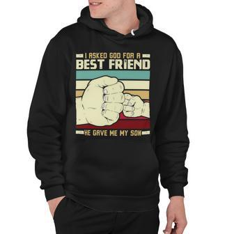 Father Grandpa Father And Son Best Friend For Life Fathers Day 56 Family Dad Hoodie - Monsterry