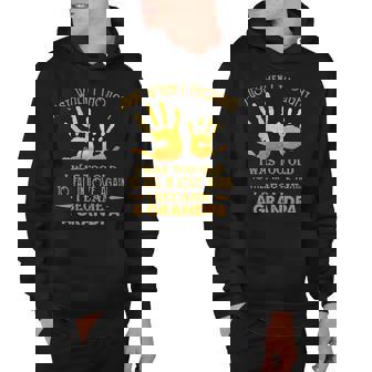Father Grandpa Just When I Thought I Was Too Old To Fall In Love Again I Became A Grandpa 175 Family Dad Hoodie - Monsterry