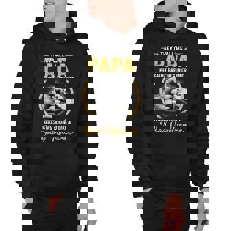Father Grandpa Papa For Men Funny Fathers Day They Call Me Papa 6 Family Dad Hoodie - Monsterry
