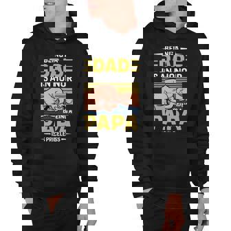 Father Grandpa Vintage Being A Dad Is An Honor Being A Papa Is Priceless Father Day 189 Family Dad Hoodie - Monsterry