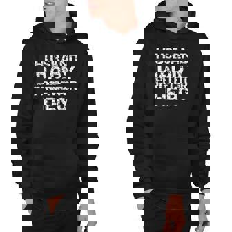 Fathers Day Gift From Wife Husband Daddy Protector Hero Hoodie - Thegiftio UK