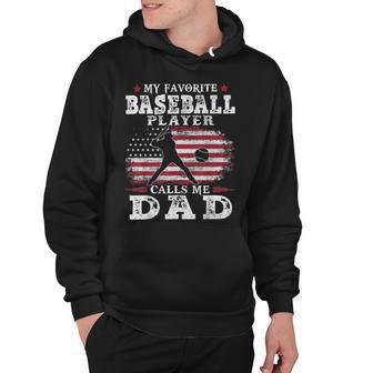 Favorite Baseball Player Calls Me Dad V2 Hoodie | Favorety DE