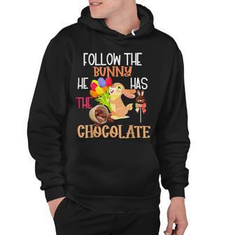 Follow The Bunny He Has Chocolate Hoodie | Favorety AU