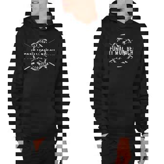 Fort Walton Beach Fl Vintage Crossed Fishing Rods Hoodie | Mazezy