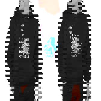 Fourth Of July Statue Of Liberty Hoodie | Mazezy