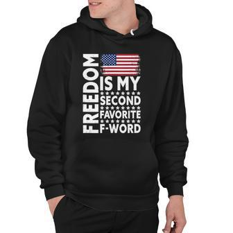Freedom Is My Second Favorite F Word Hoodie | Mazezy