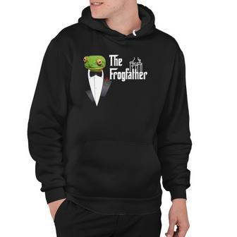 Frog Father Or Frogfather For Frogs Fan Frog Lovers Hoodie | Mazezy