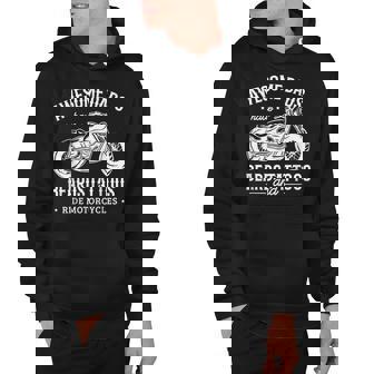 Funny Awesome Dads Have Beards Tattoos And Ride Motorcycles Hoodie - Thegiftio