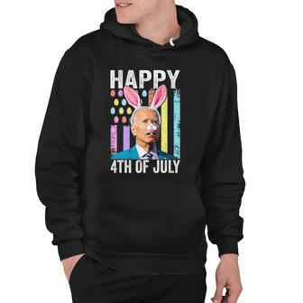 Funny Biden Happy 4Th Of July Confused Easter Biden Bunny Hoodie | Mazezy