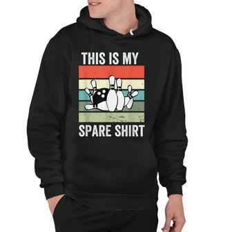 Funny Bowling This Is My Spare Bowling Ball Bowler Design V2 Hoodie - Thegiftio UK