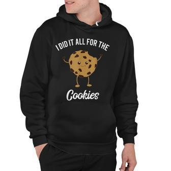 Funny Chocolate Chip Cookie Meme Quote 90S Kids Food Joke Hoodie | Seseable CA