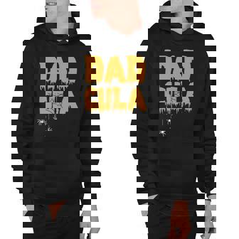 Funny Dadcula Dracula Halloween Dad Costume Hoodie | Mazezy