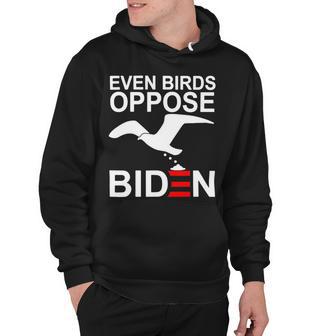 Funny Even Birds Oppose Biden Hoodie | Favorety