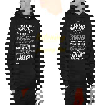 Funny Guitar Player Saying Guitarist I Playing The Guitar Hoodie - Thegiftio