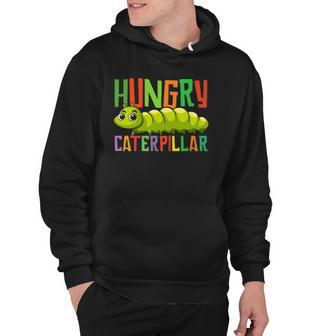 Funny Hungry Caterpillar Cute Colorful Insects Hoodie | Mazezy